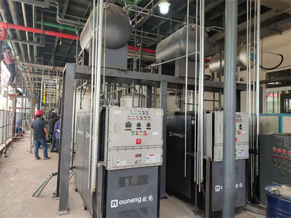 化工防爆導熱油加熱器——應用案例